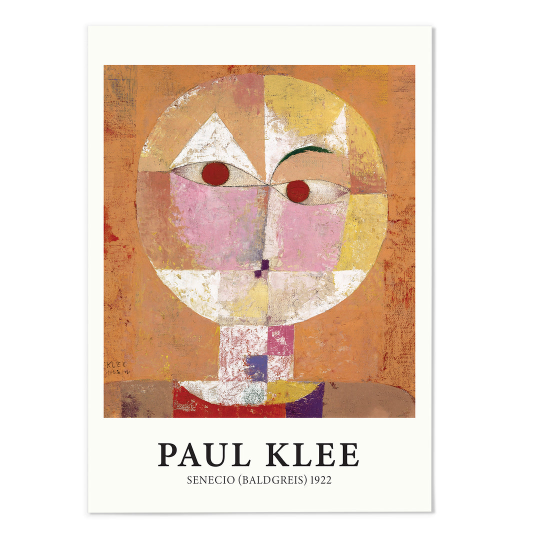 Senecio Paul Klee Art Print