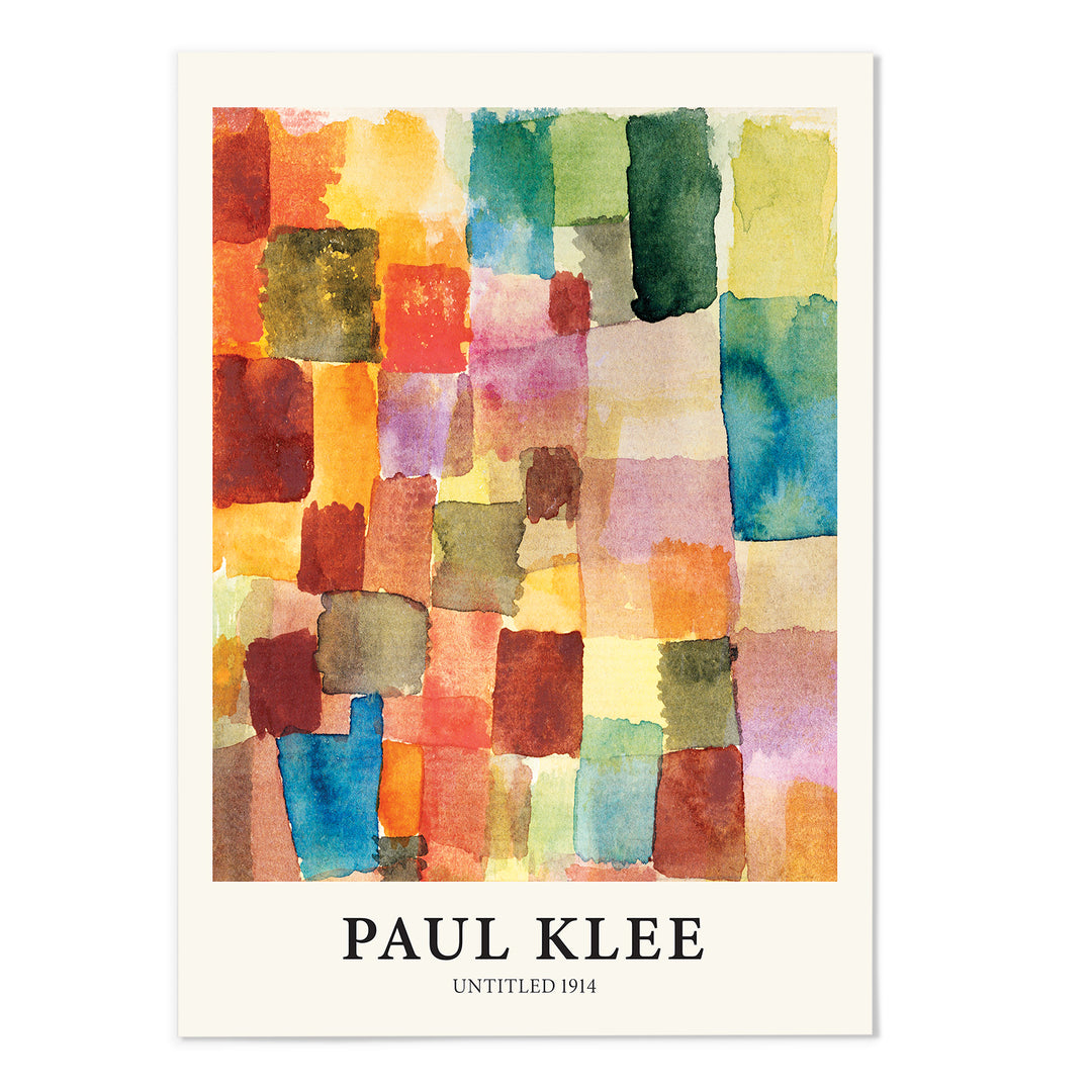 Untitled 1914 Paul Klee Art Print