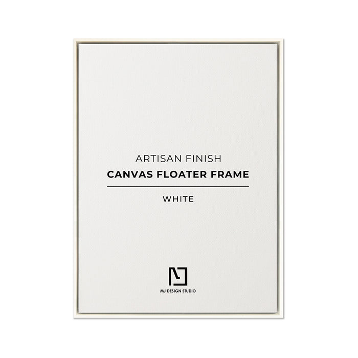 White Artisan Canvas Floater Frame