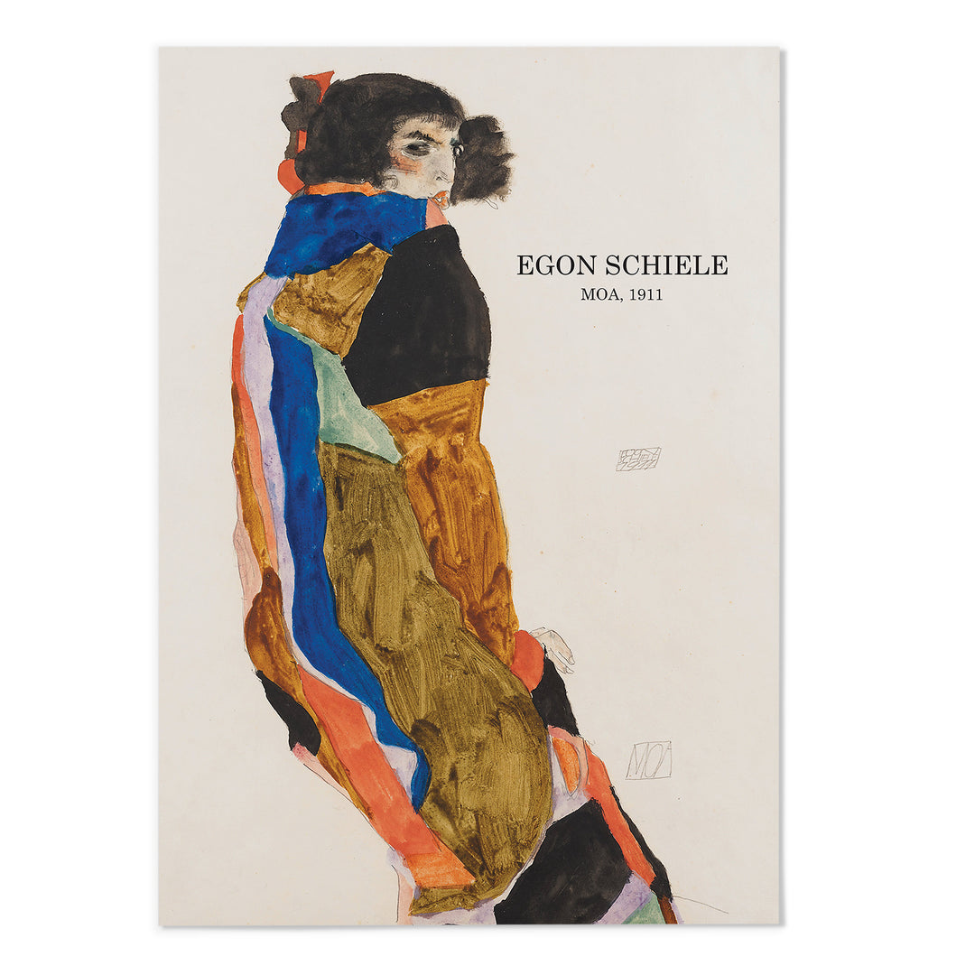 Egon Schiele Moa Art Print