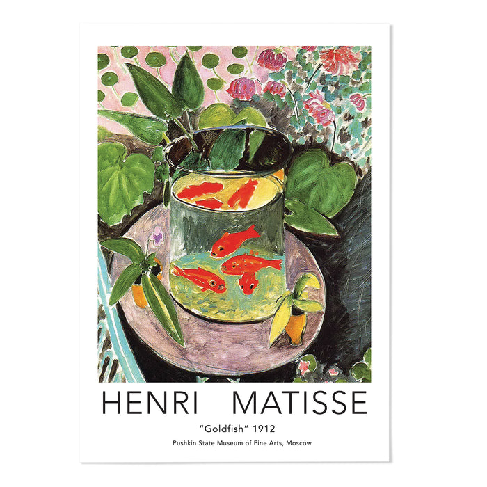 Henri Matisse Goldfish Text Version