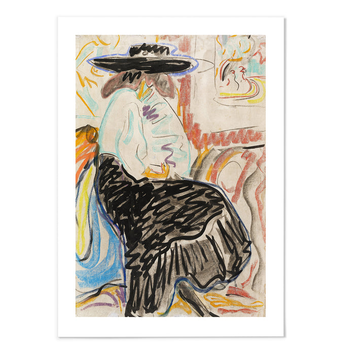 Seated Woman in the Studio