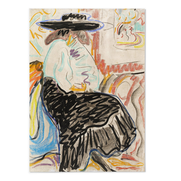 Seated Woman in the Studio