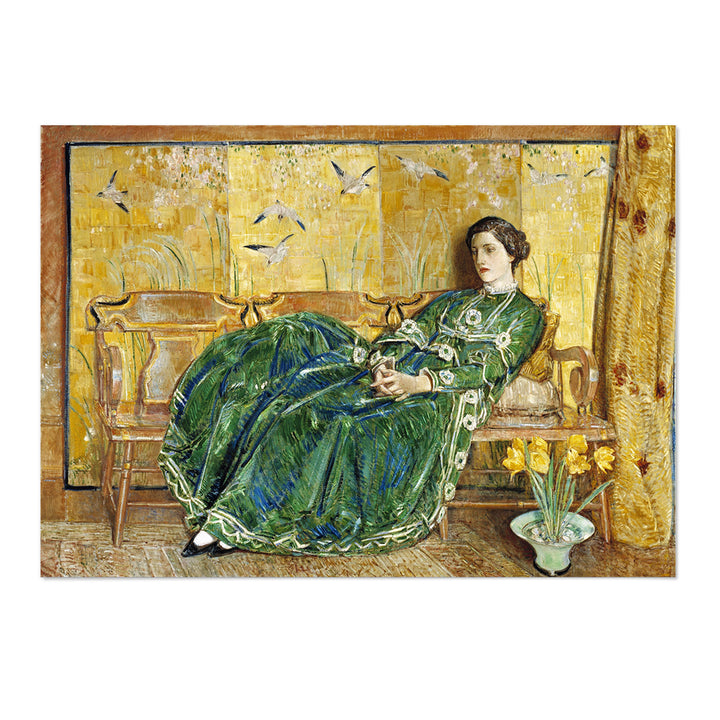 The Green Gown Art Print