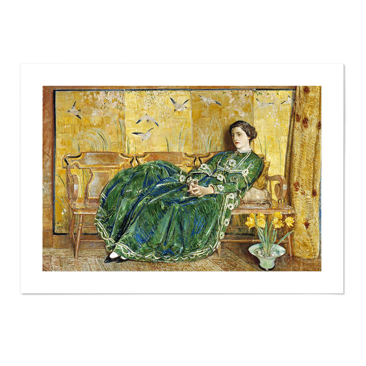 The Green Gown Art Print