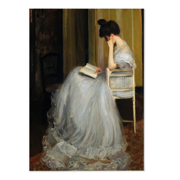 Woman Reading Art Print