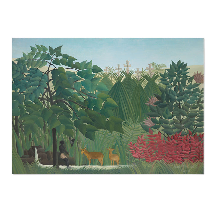 Henri Rousseau The Waterfall Art Print