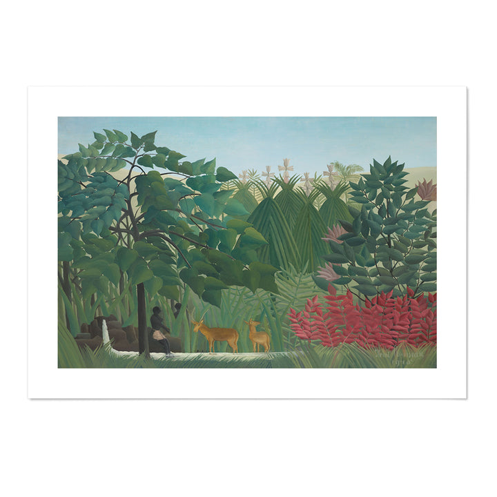 Henri Rousseau The Waterfall Art Print