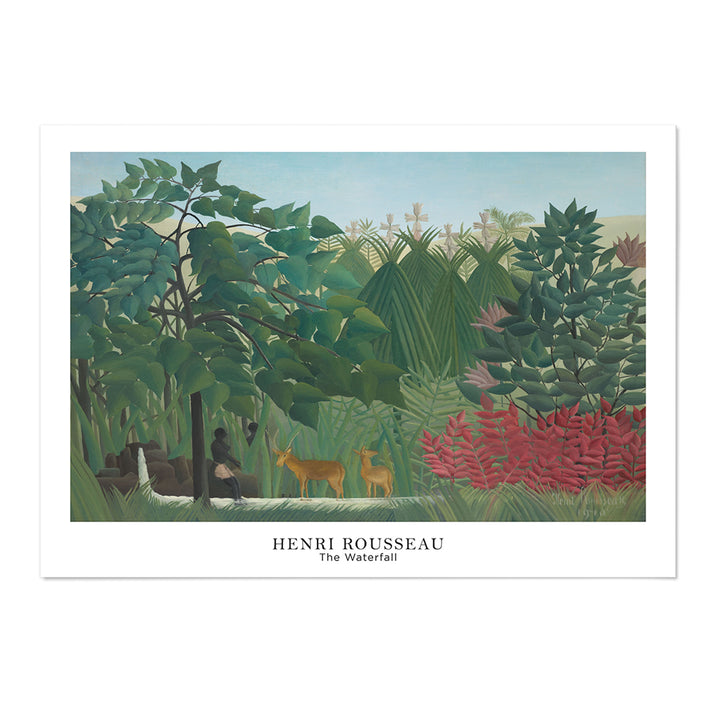 Henri Rousseau The Waterfall Art Print