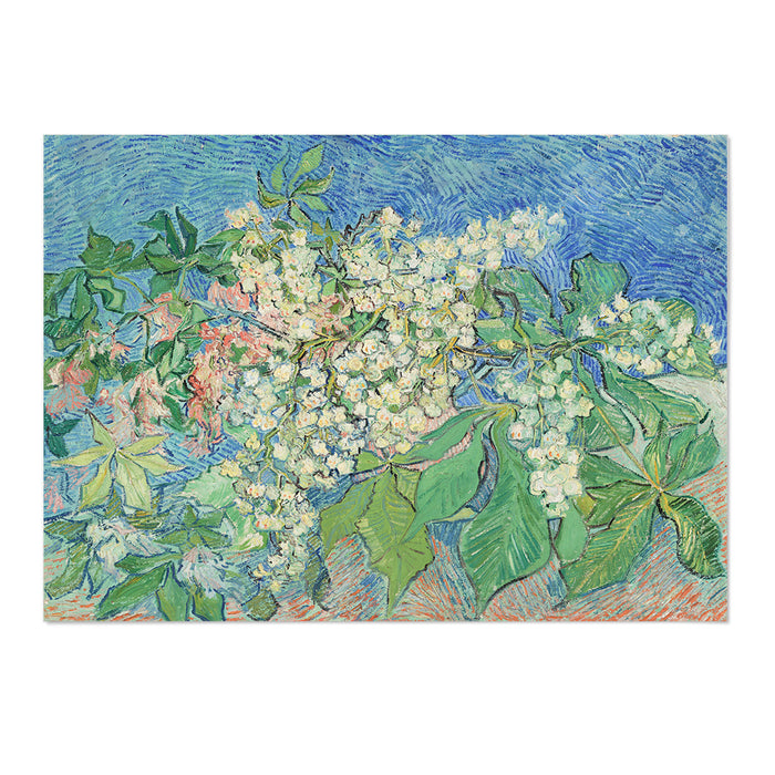 Blossoming Chestnut Branches