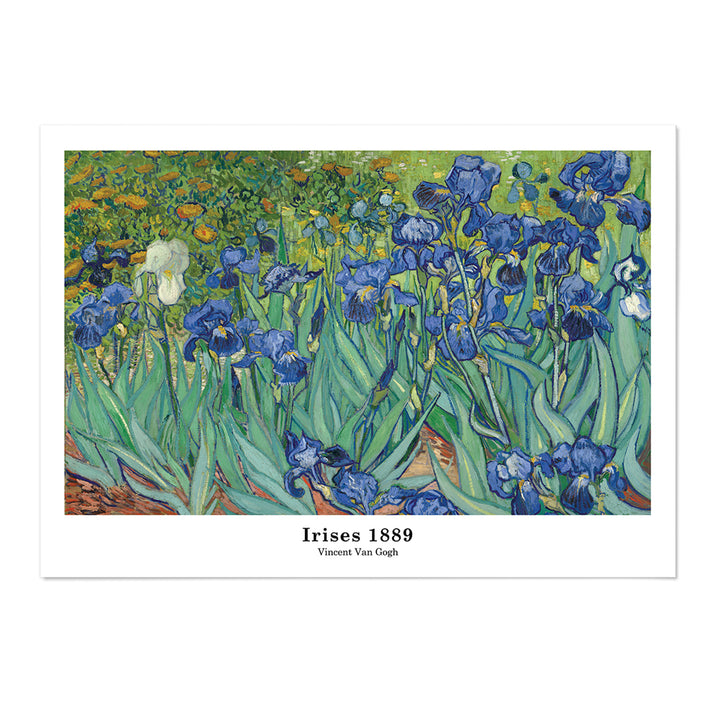 Irises 1889 Art Print - MJ Design Studio