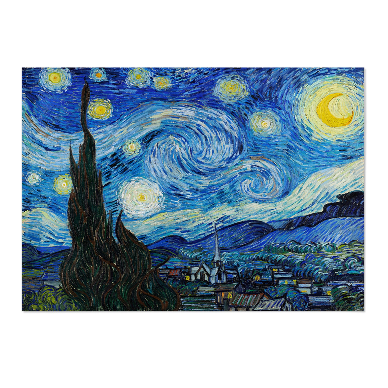 The Starry Night Art Print