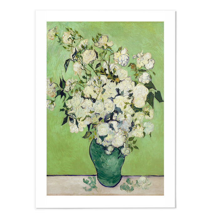 A Vase of Roses Van Gogh