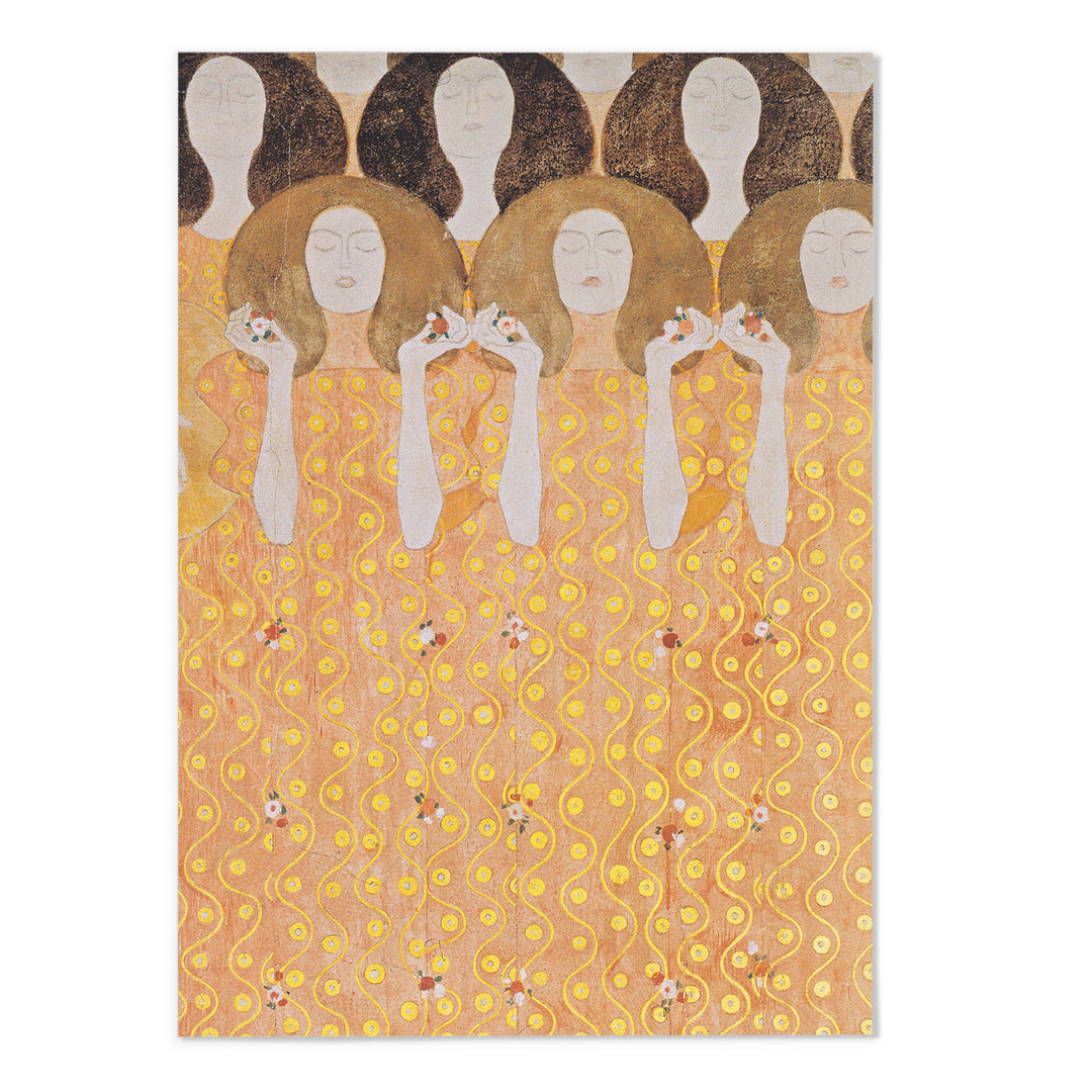 Beethoven Frieze Gustav Klimt Art Print