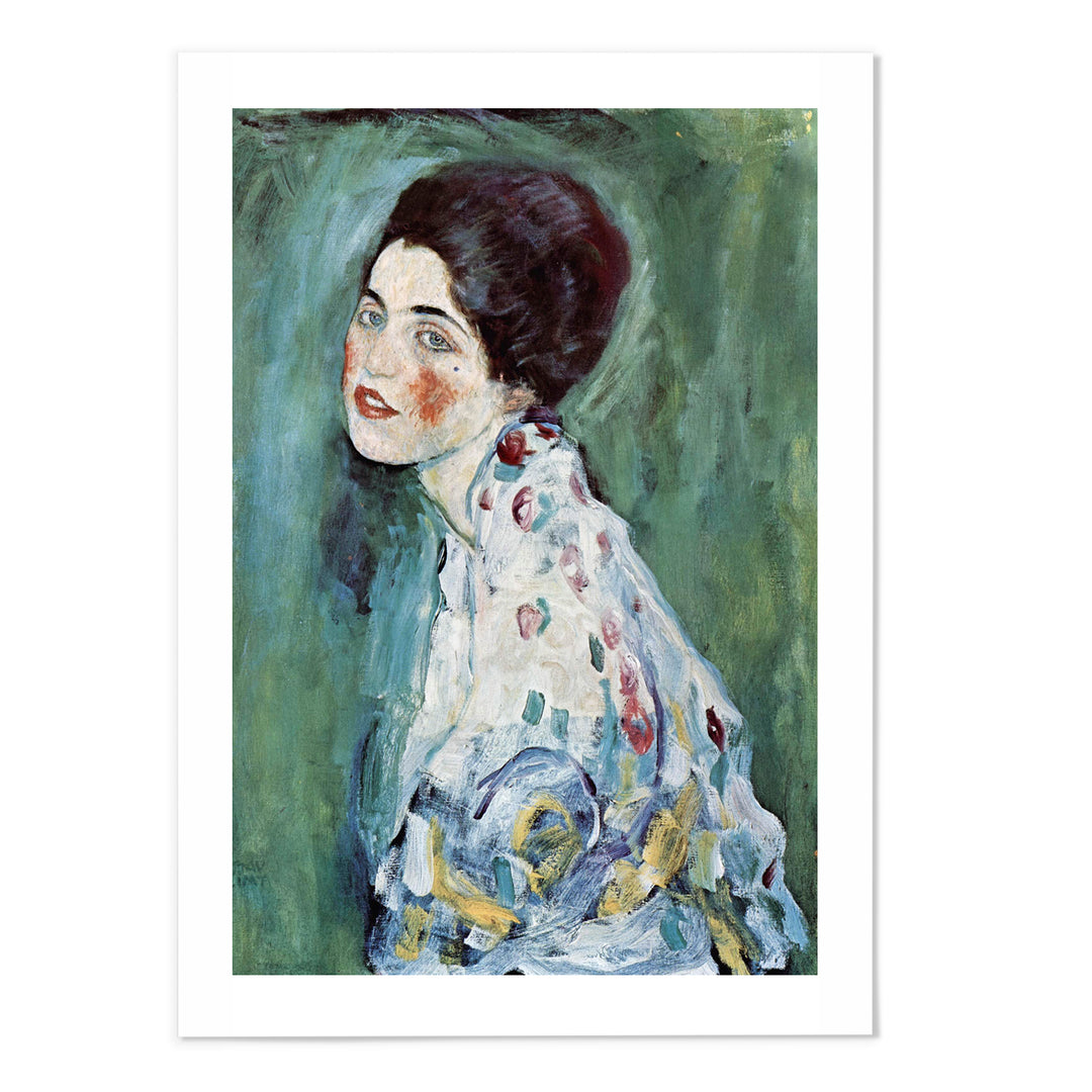 Porträt einer Dame Gustav Klimt Art Print