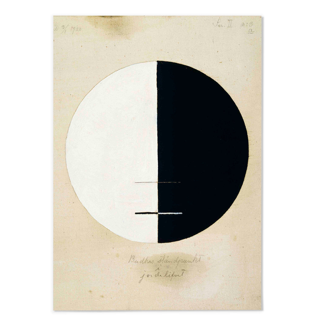 Hilma af Klint In the earthly life no. 3 Art Print