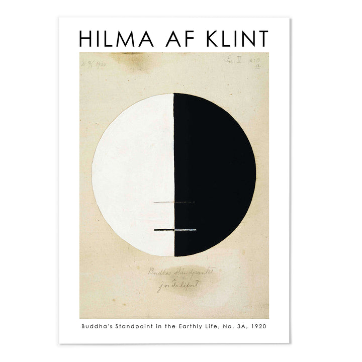 Hilma af Klint In the earthly life no. 3 Art Print