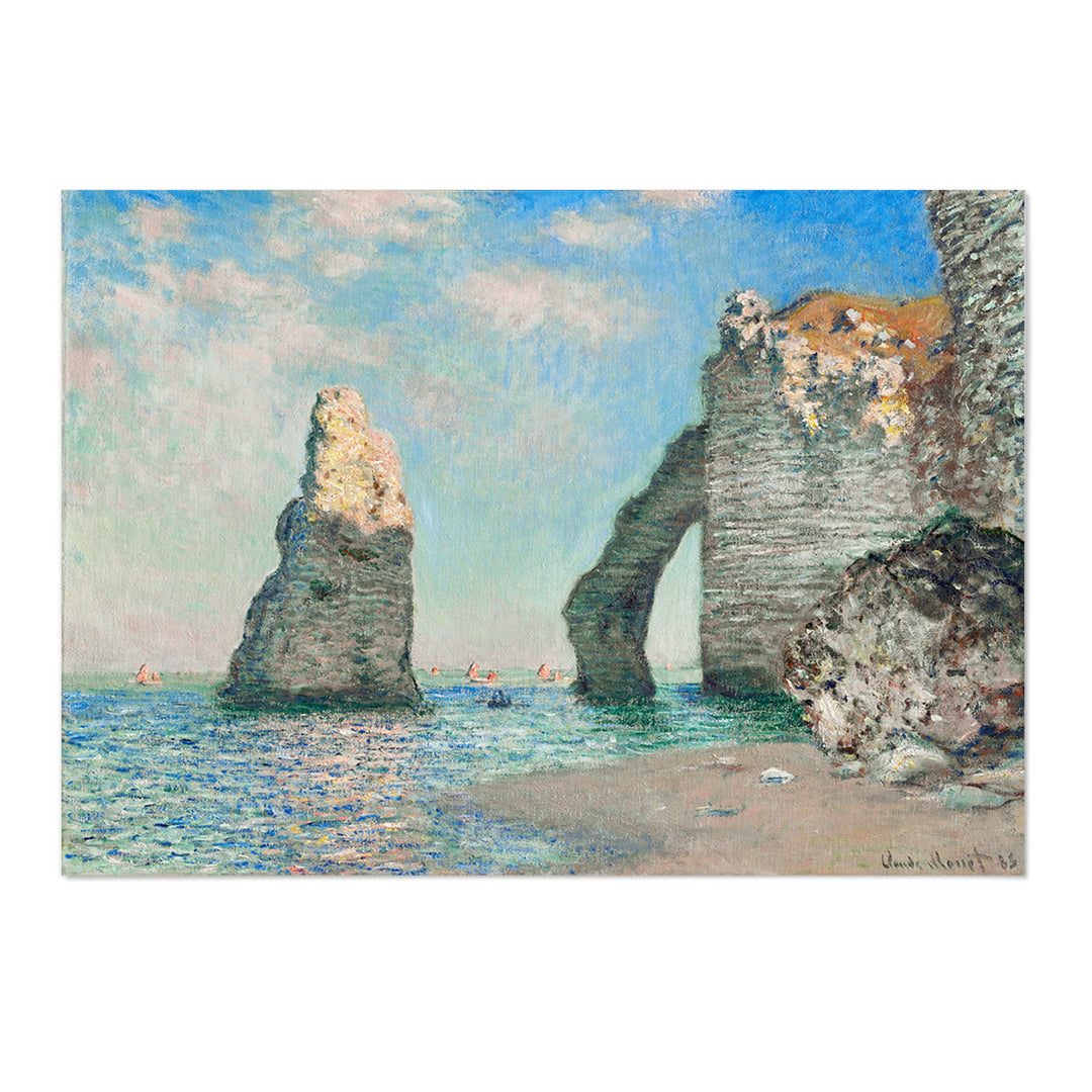 The Cliffs at Étretat Art Print