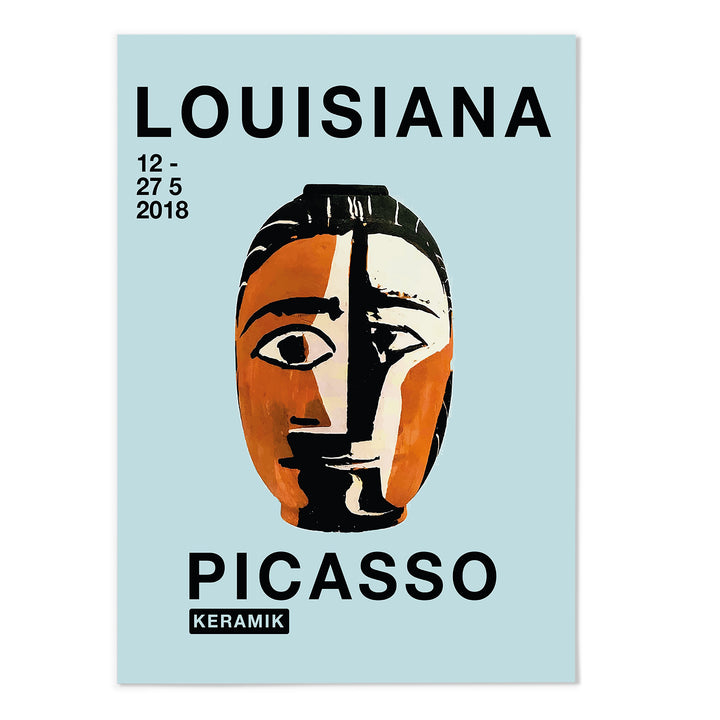 Picasso Louisiana Exhibition Art Print