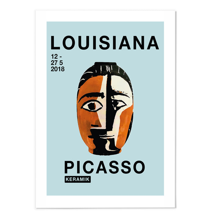 Picasso Louisiana Exhibition Art Print