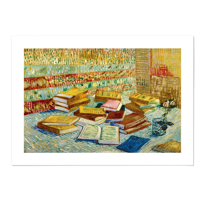 Van Gogh The Yellow BooksArt Print