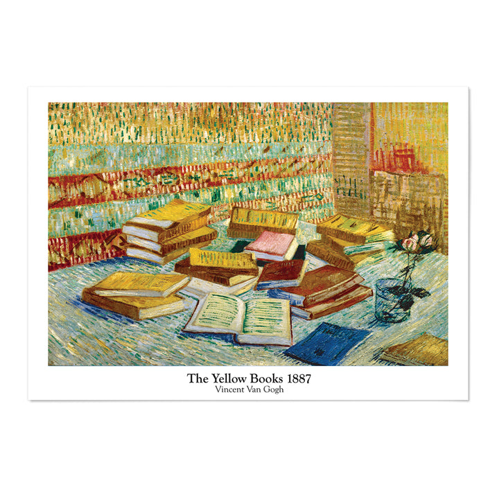 Van Gogh The Yellow BooksArt Print