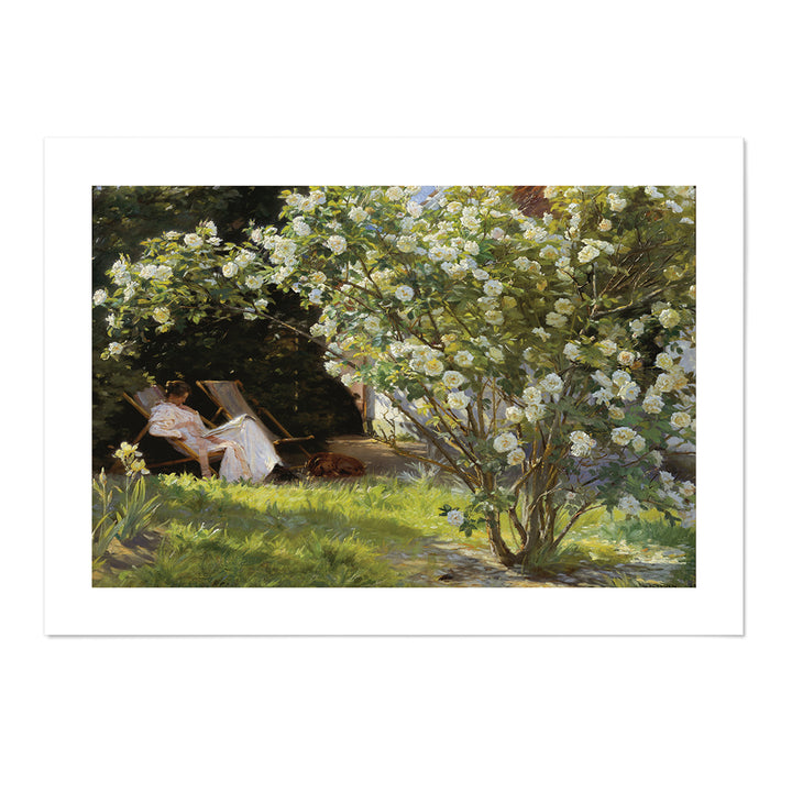 Roses Peder Severin Krøyer Art Print