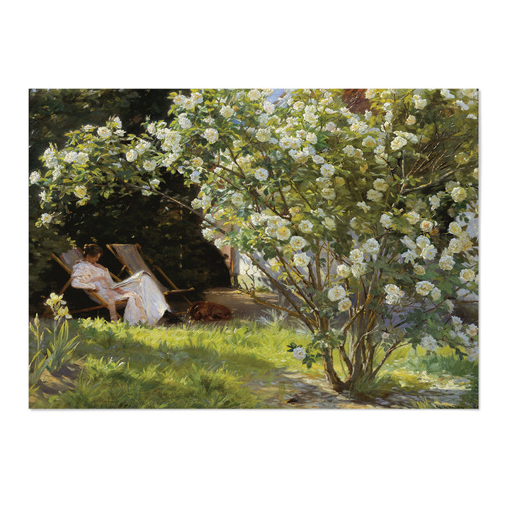 Roses Peder Severin Krøyer Art Print