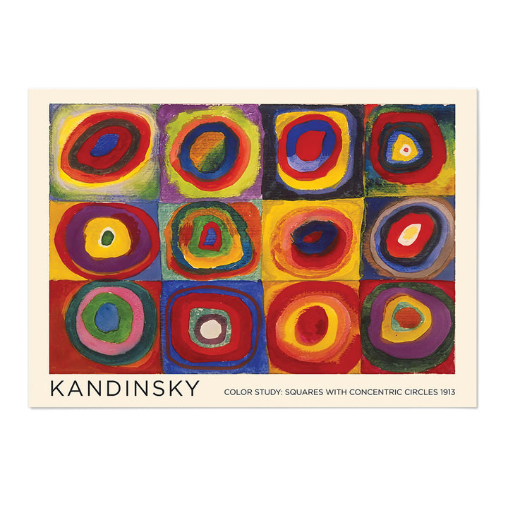 Kandinsky Color Study 1913 Art Print