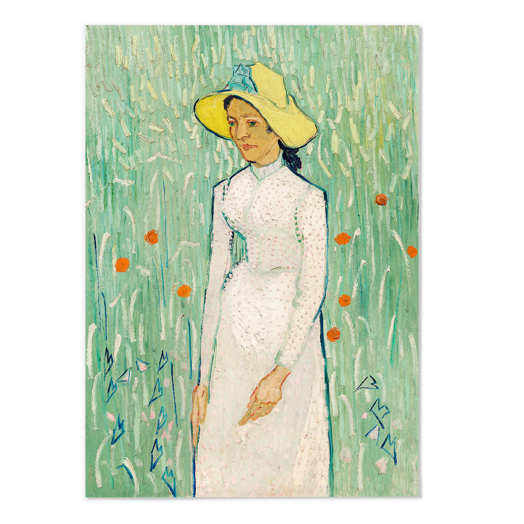 Van Gogh Girl in White Art Print