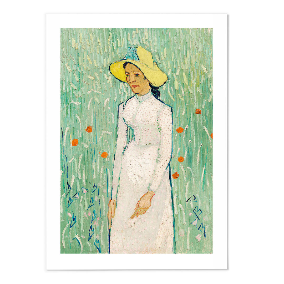 Van Gogh Girl in White Art Print