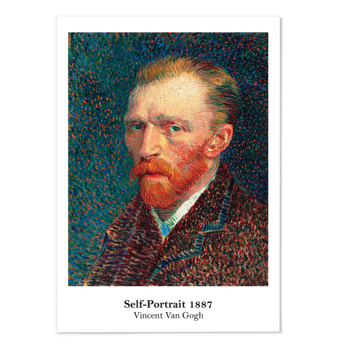 Van Gogh Self-Portrait 1887 Art Print