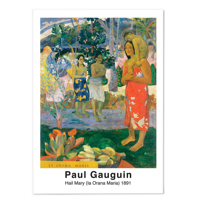 Paul Gauguin Hail Mary Text Version