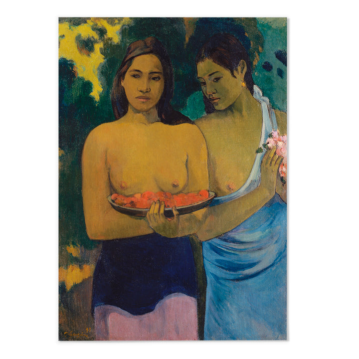 Paul Gauguin Two Tahitian Women Art Print