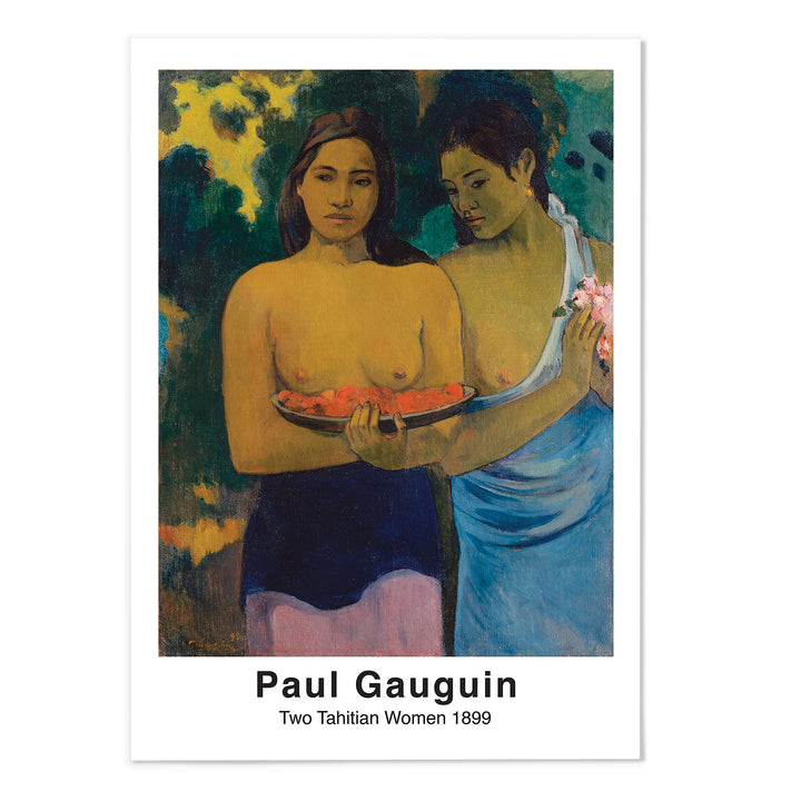 Paul Gauguin Two Tahitian Women Art Print