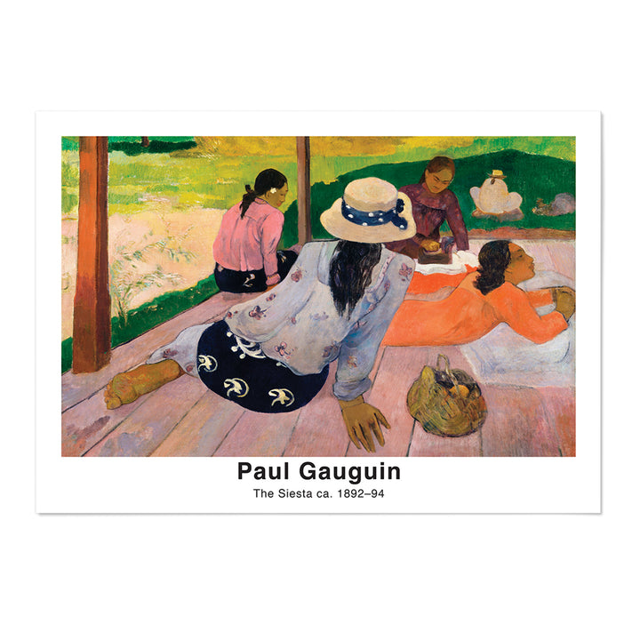 Paul Gauguin The Siesta Art Print