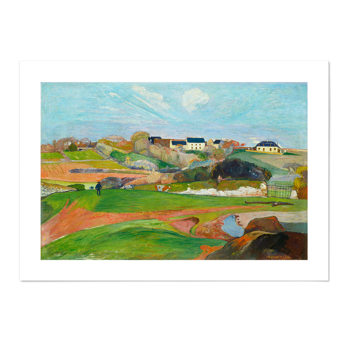 Paul Gauguin Landscape at Le Pouldu