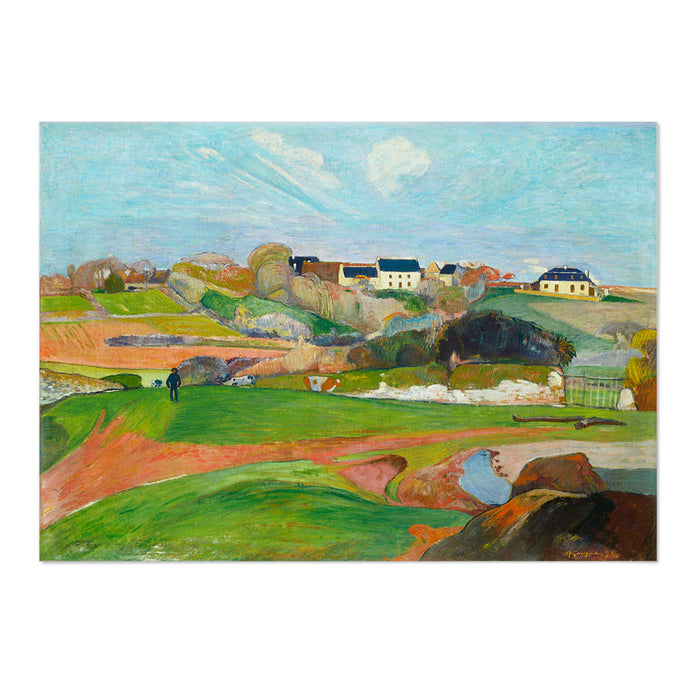 Paul Gauguin Landscape at Le Pouldu