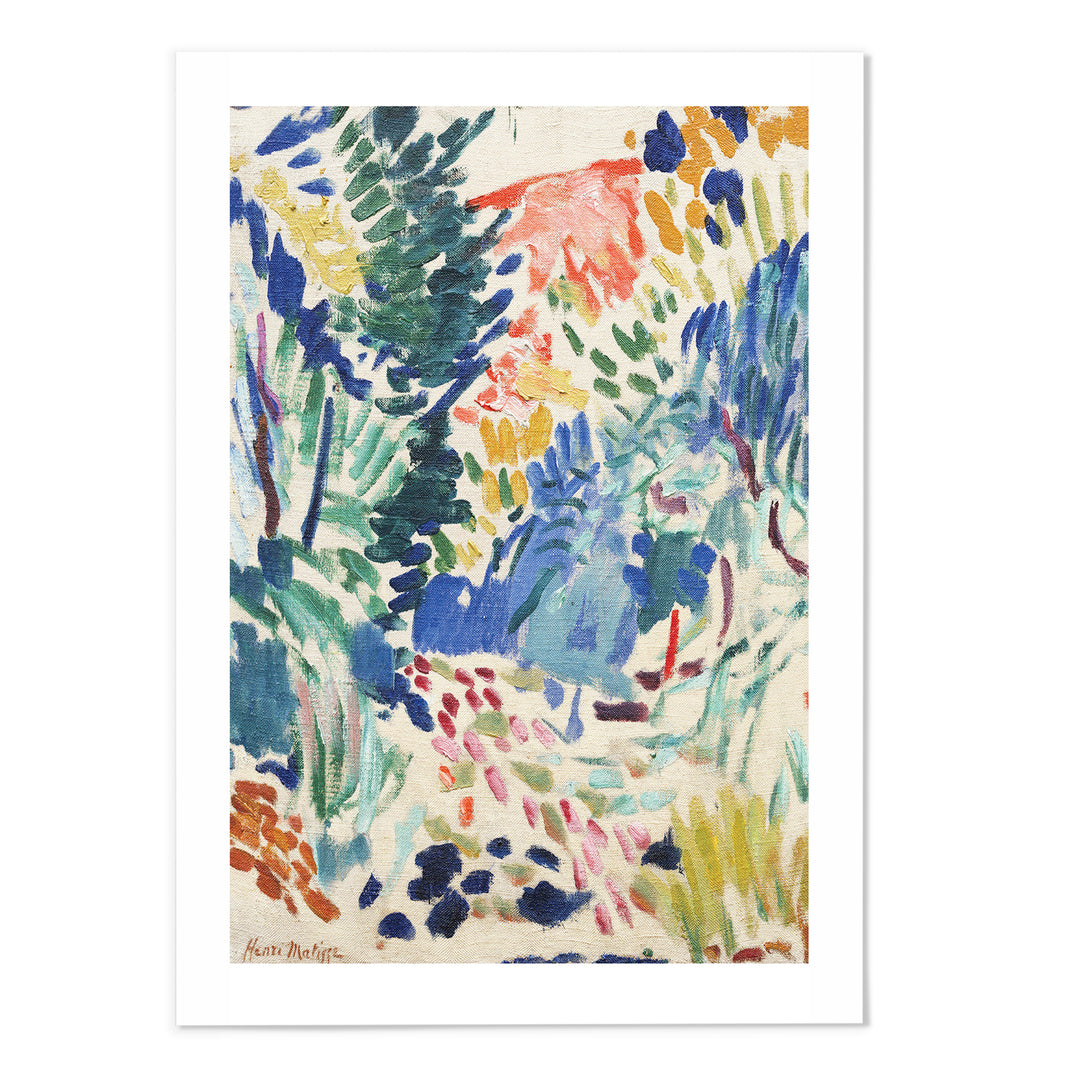 Henri Matisse landscape at collioure Art Print - MJ Design Studio