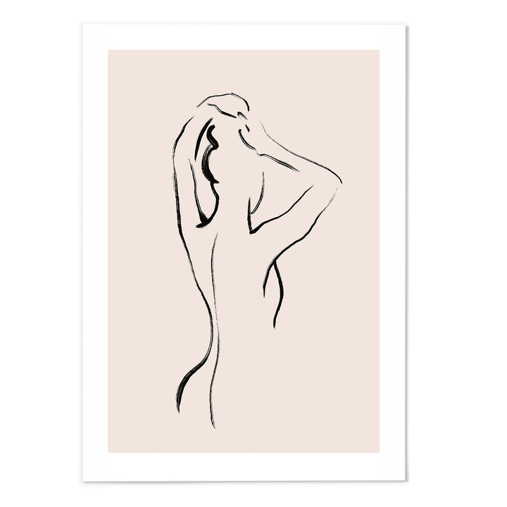 Femme Lines II Art Print