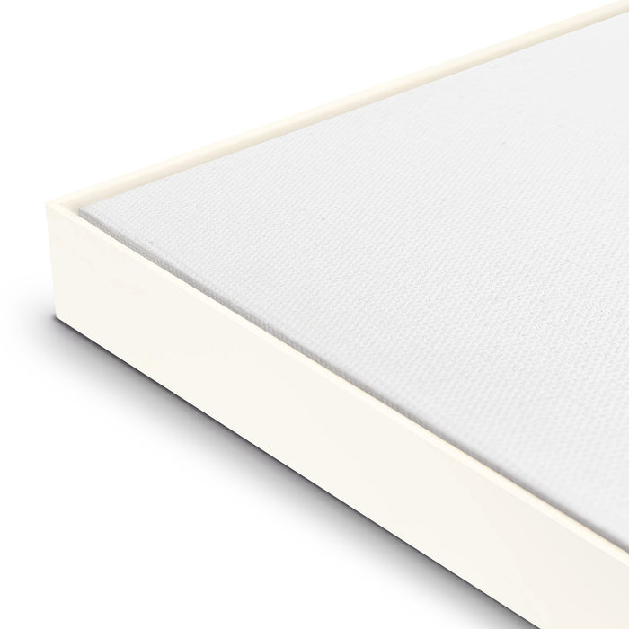 White Artisan Canvas Floater Frame