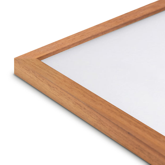 Teak Finish Wood Poster Frame