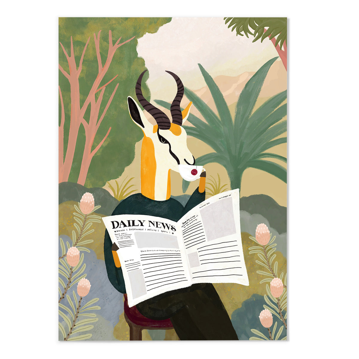 Springbok’s Tea Break — MJ Design Studio
