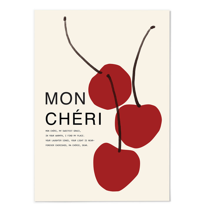 Mon chéri Art Print