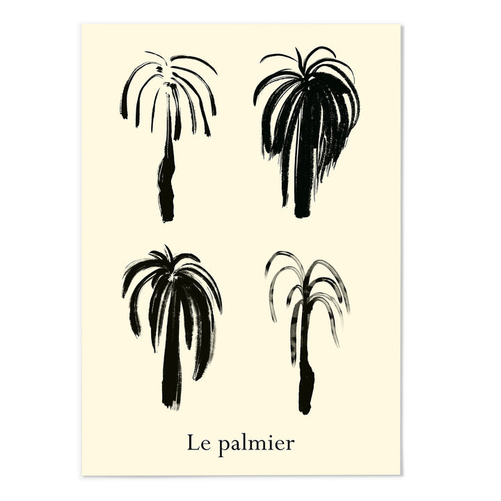 La Palmier Art Print