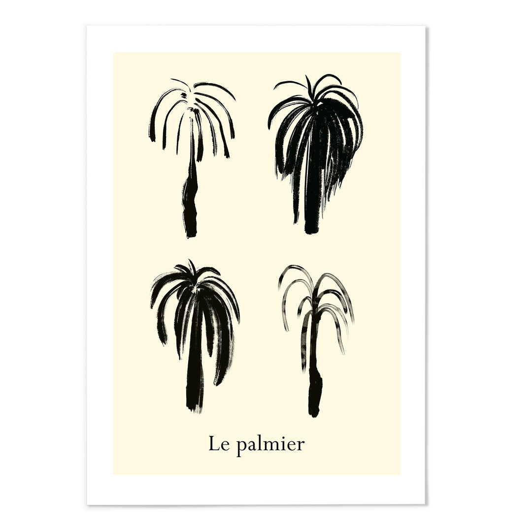 La Palmier Art Print