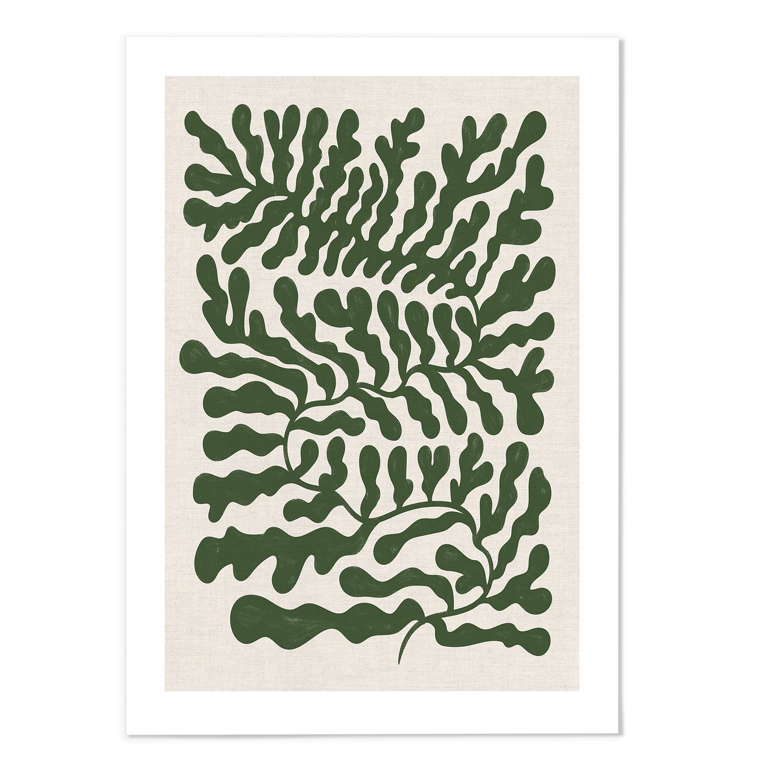 Green Botanical I Art Print