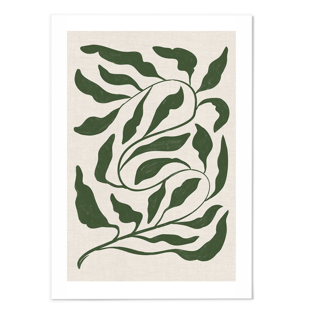 Green Botanical II Art Print