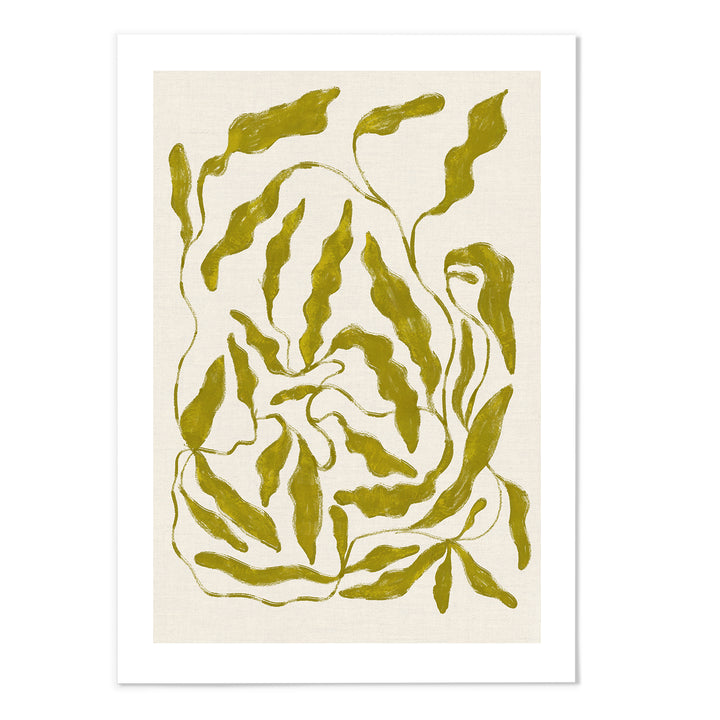 Emerging Green Art Print