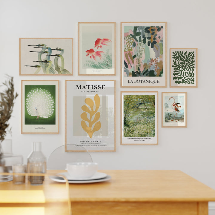 Green III Gallery Wall Art Set